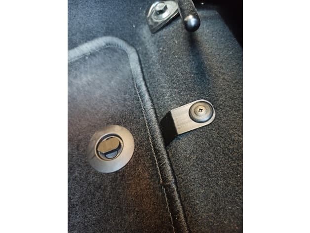 Mazda MX5 NA/NB floor mat bracket - image 3 of 4
