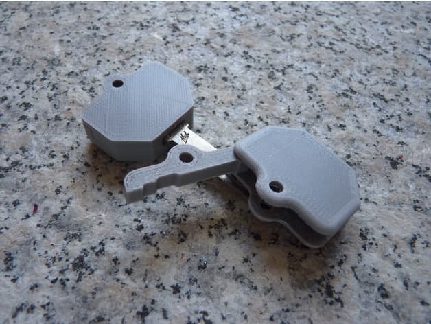 Mitsubishi car key replacement for rubber housing - image 4 of 4
