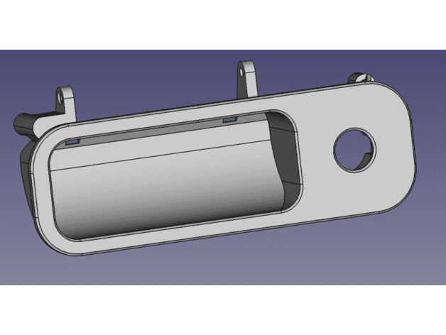 Trunk door handle VW Lupo/Polo/Golf.. (0827565) - image 2 of 5