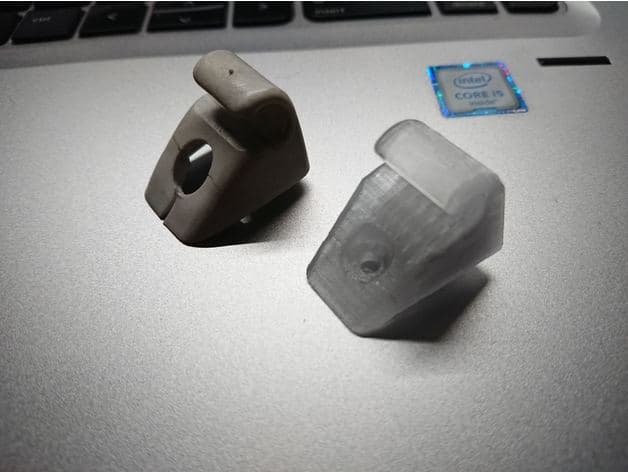 Photo of Audi 80 B1 sun visor holder/clip