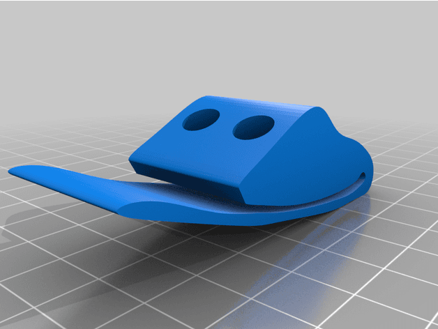 Photo of Renault Zoe rear seatbelt clip magnet