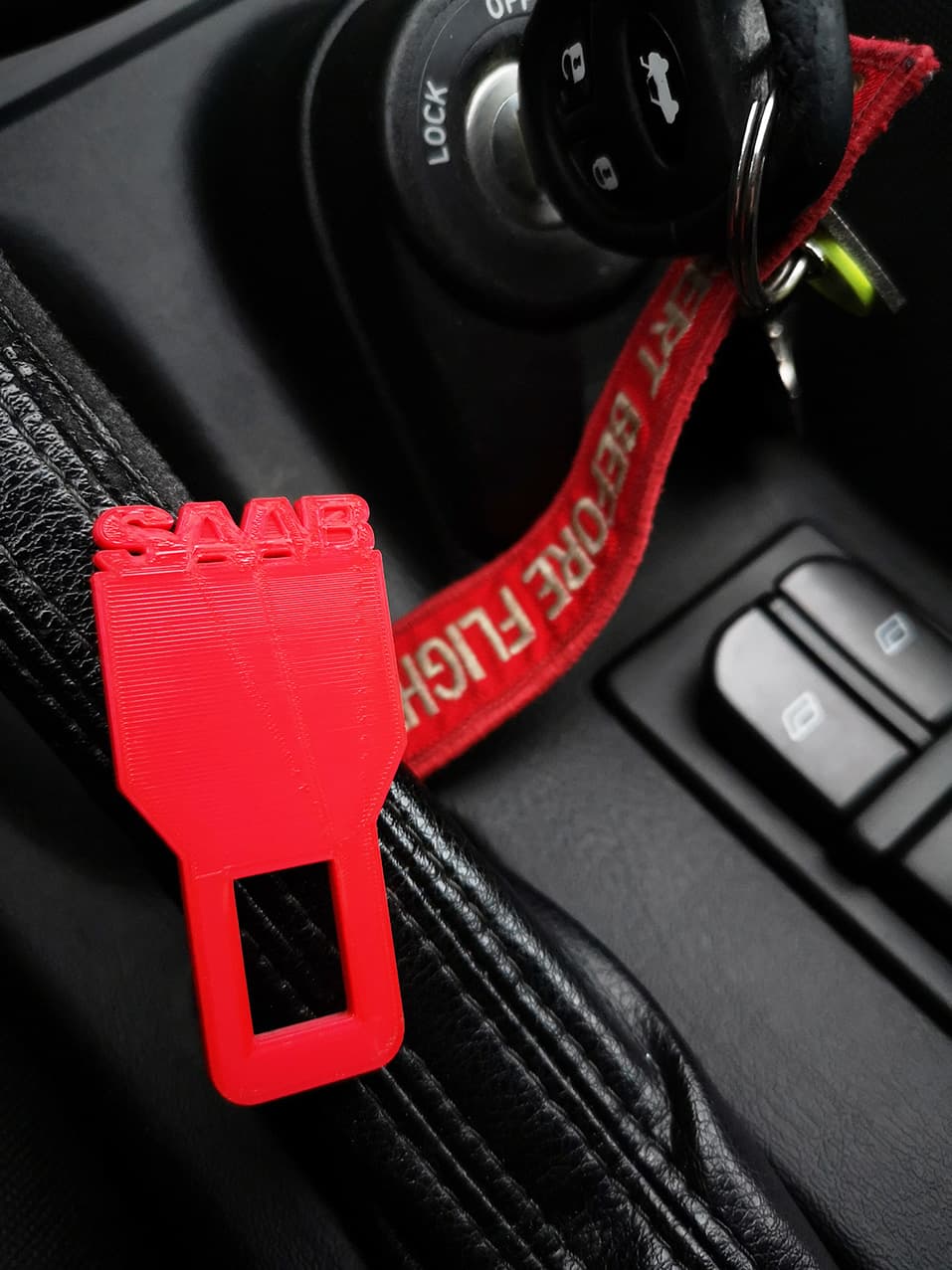 SAAB Seat Belt "Buckle" - image