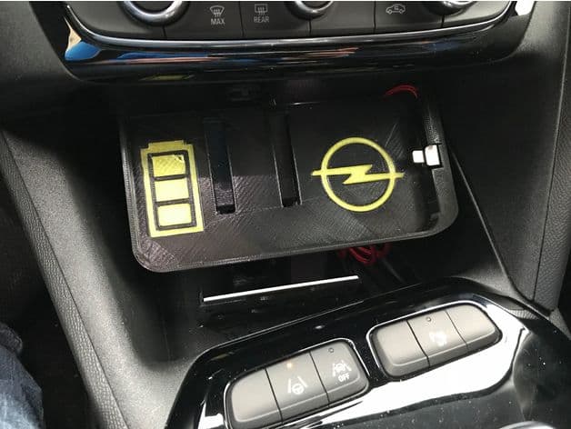 Photo of Opel Corsa Handy-Halter (ohne Bohren) Cell phone holder
