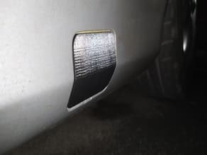 Photo of mercedes w208 CLK Exterior Jack Tow Cover Trim Rear