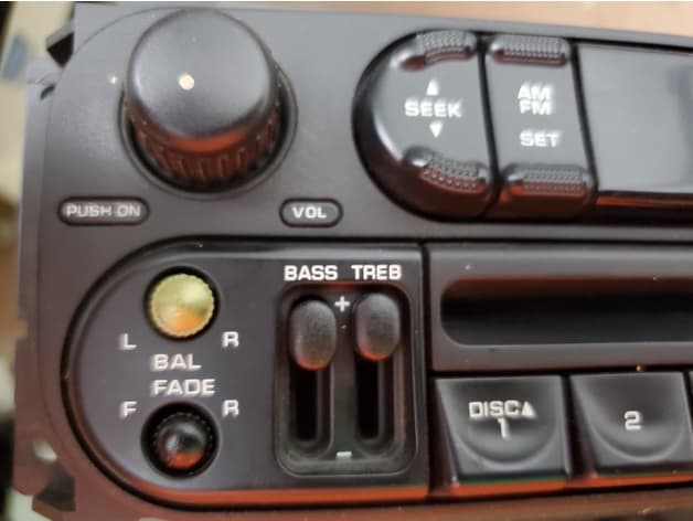 Photo of Dodge Radio Knob (3rd Gen)
