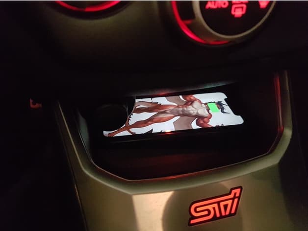 2008-2014 Subaru WRX/STI Wireless Charging Mod - image 2 of 6