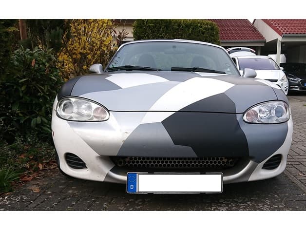 MX-5 NB FL mounting for licence plate mazda miata - image 2 of 3