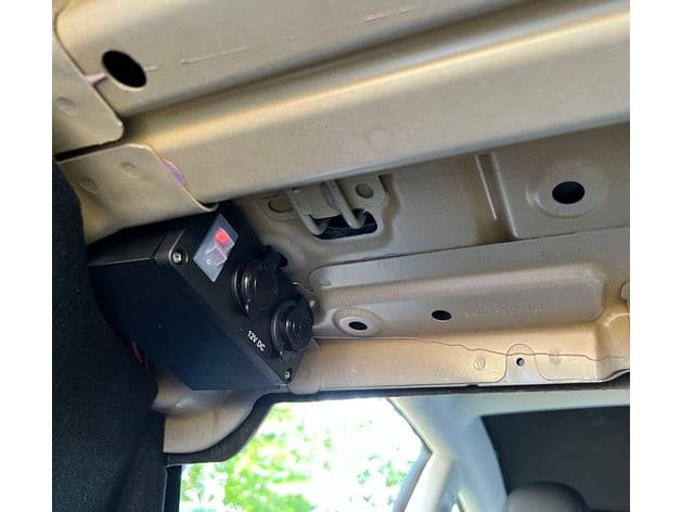 Tesla Model 3 Trunk 12v Panel Enclosure - image 2 of 3