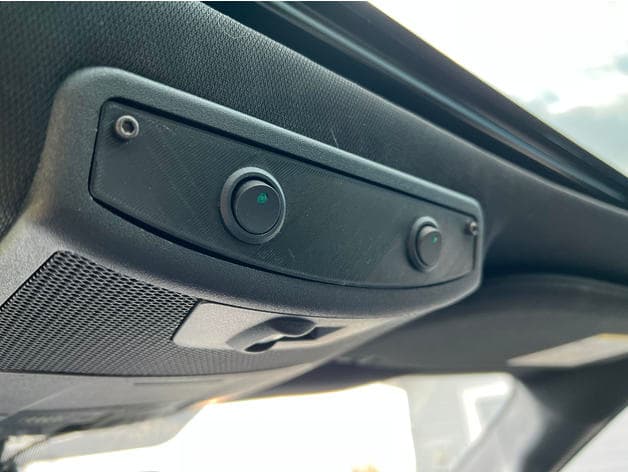 Ford F150 Roof Console Switch Panel - image 2 of 2