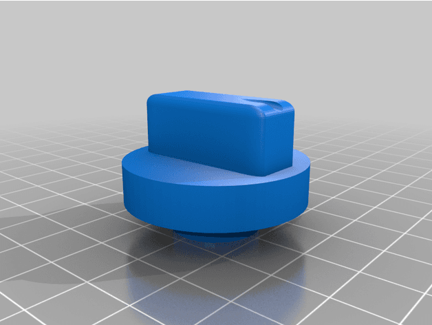Ford Falcon A/C Vent Direction knob - image 3 of 3
