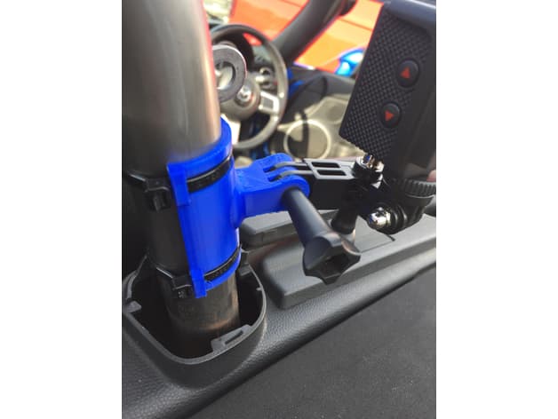 MX5 NC Rollover Hoop Camera Mount - image