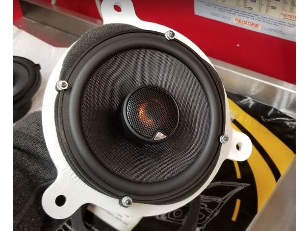 Mazda MX5 Miata ND 6.5" Door speaker adapter bracket - image 3 of 6