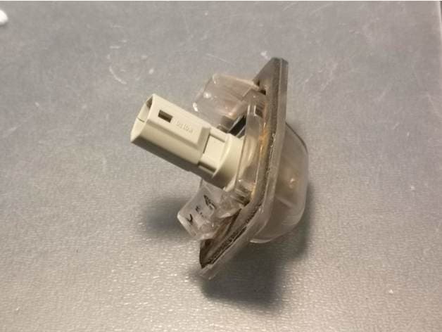 Photo of MX-5 Reg Plate Light Panel
