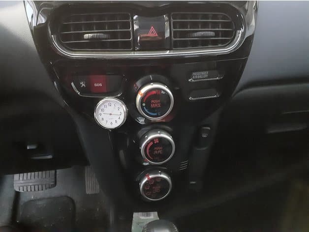 Photo of Peugeot iOn/ Citroen C-Zero/ Mitsubishi I-MIEV Clock holder