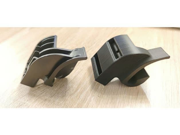 Opel Corsa-B and Tigra-A rear Parcel Shelf Bearing Clip (GM 90388235, GM 90388236) - image 6 of 6