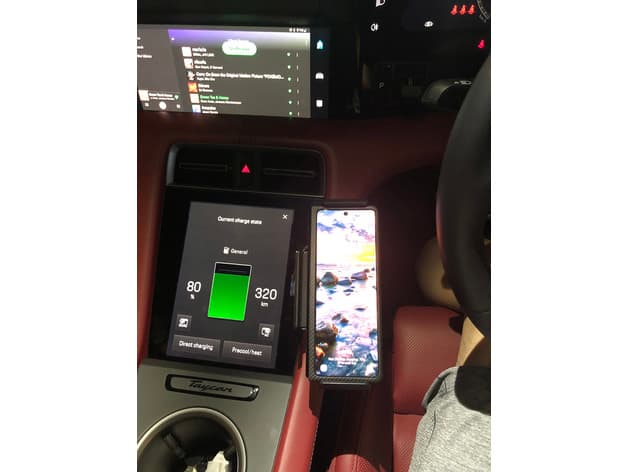 Galaxy Z Fold Holder for Porsche Taycan - image 2 of 3