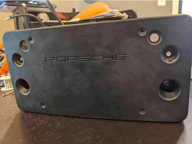 Porsche 718 Cayman Front License Plate Mount - image 2 of 5