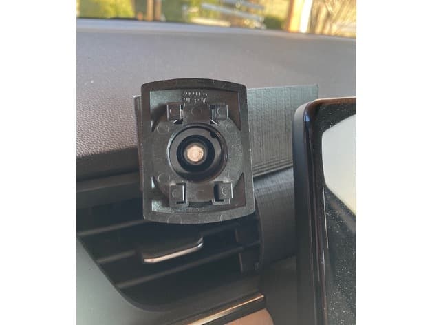 Mobile phone mount carrier for Renault Zoe Phase2 (2020->) - image 5 of 6