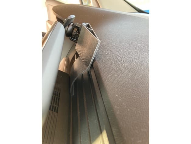 Mobile phone mount carrier for Renault Zoe Phase2 (2020->) - image 6 of 6
