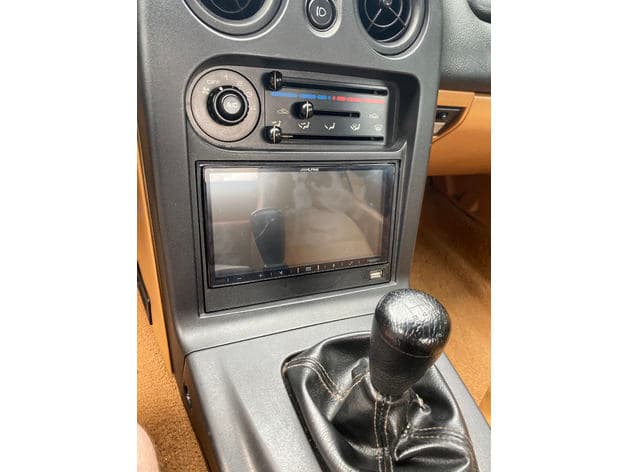 95 Miata Double DIN Bezel - image 3 of 3