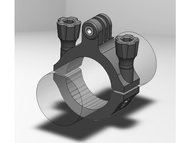 Mazda Mx5 Miata Rollbar GoPro mount - image