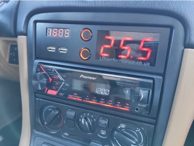 NB Miata MX5 1 din Radio frame - image 2 of 3