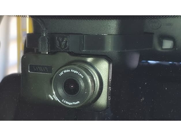 2014 RAM 1500 dash cam, dashcam bracket mount - image 4 of 4