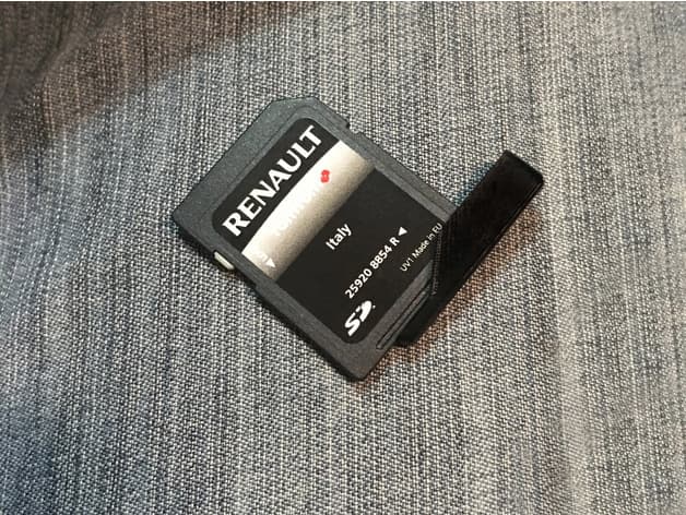 Renault ZOE (2016-19) SD card accidental removal protection - image 3 of 6