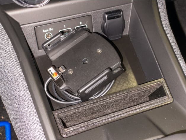 Renault Zoe Ph2 mounting plates for Brodit mobile phone holders - image 3 of 6