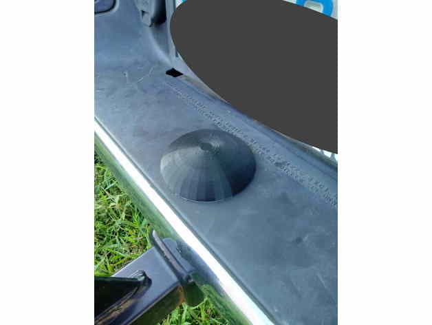 Hitch Bolt cover 28mm, 2017 Ram 1500, U-Haul hitch - image 2 of 2