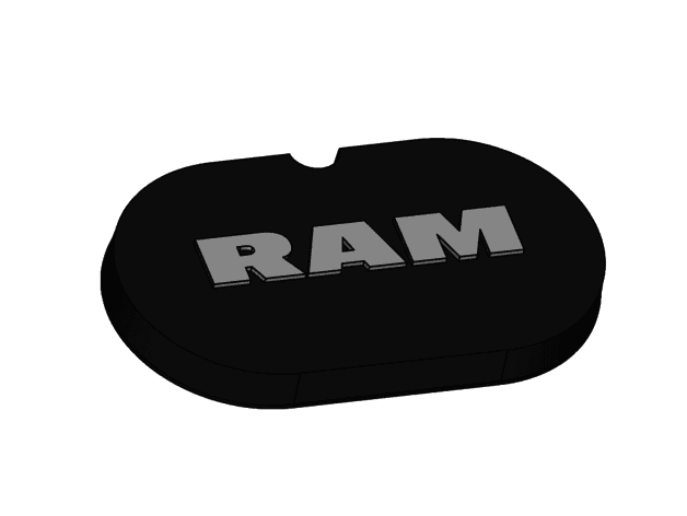 4TH Gen Ram Cup Holder Cover - image 2 of 3