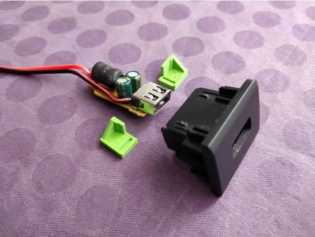 Photo of Prise USB pour VW T5 - USB outlet