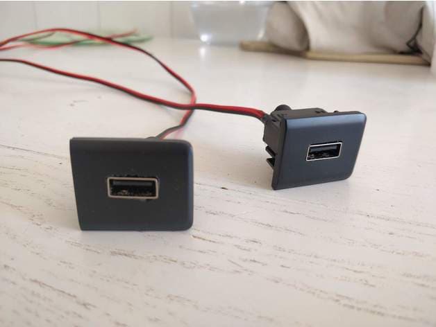 Prise USB pour VW T5 - USB outlet - image 3 of 4