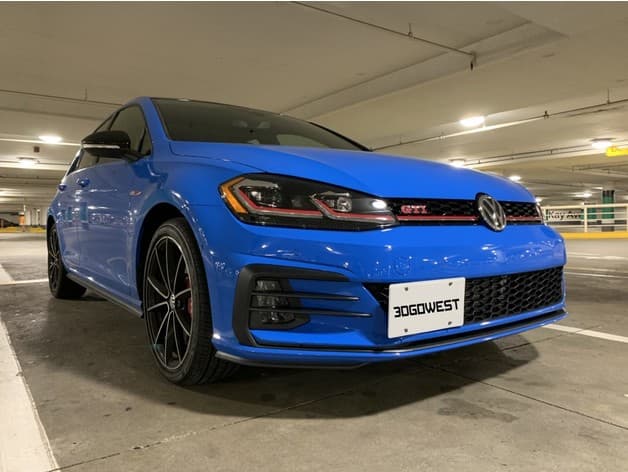 MK7.5 Golf GTI Licence Plate holder - image 2 of 4