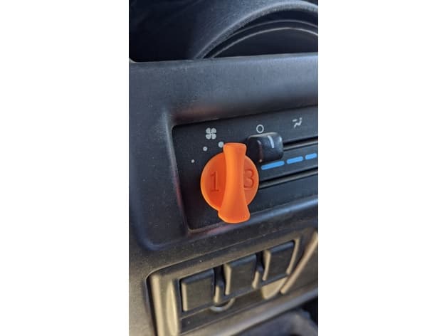 Jeep Wrangler Air Knob_'97 - image 2 of 2