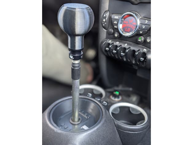 R56 Mini Cooper Shift Knob for use with BFI Adapter - image 3 of 3