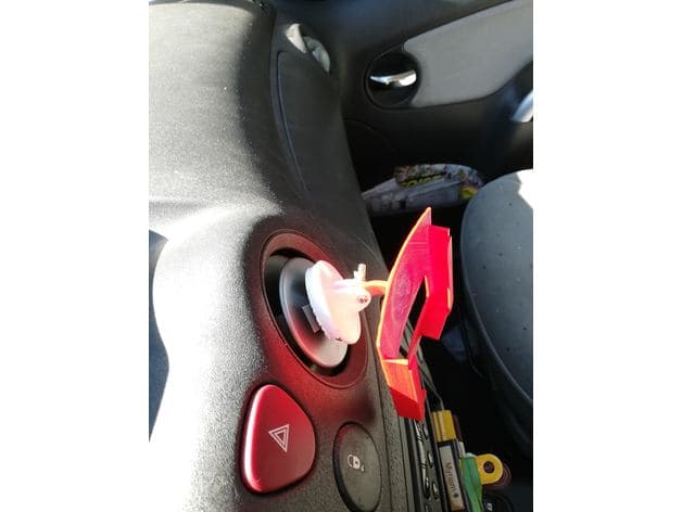 citroen C3 phone mount preview