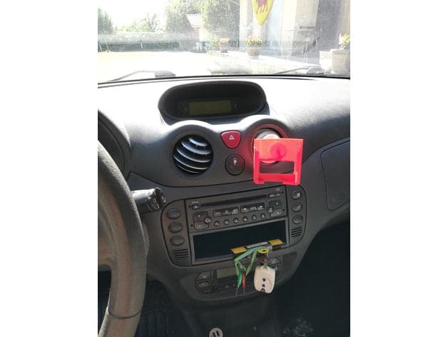 citroen C3 phone mount preview