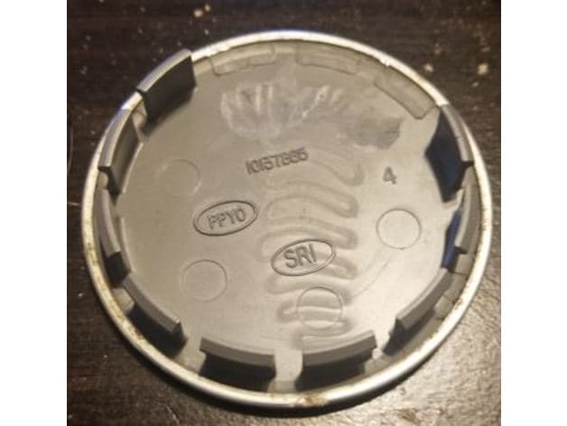 Photo of C4 Corvette Center Cap Holder Tabs