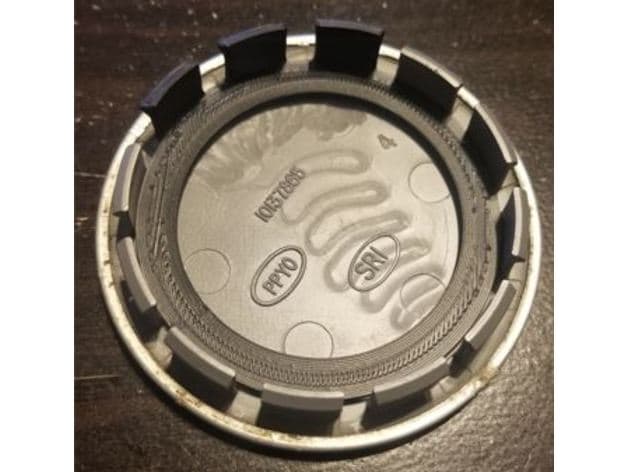 C4 Corvette Center Cap Holder Tabs - image 2 of 3