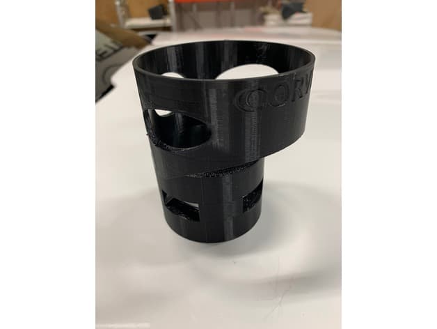 C4 Corvette Offset Cup Holder Adapter - image 2 of 3