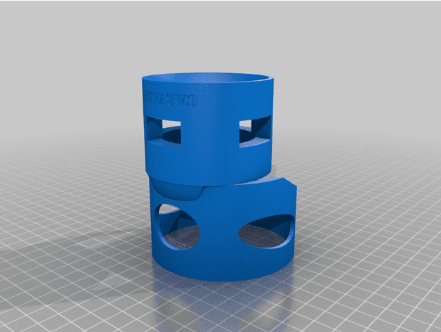 C4 Corvette Offset Cup Holder Adapter - image