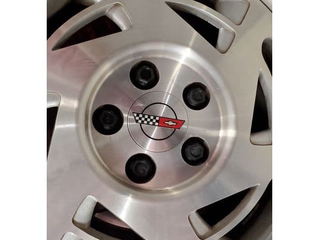 C4 Corvette Lug Nut Cover - image 2 of 2