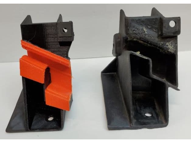 C4 Corvette Targa Top Storage Holder - image 3 of 6