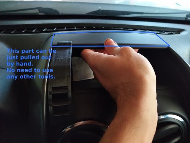 Dacia Duster Phone Holder Support - image 4 of 6