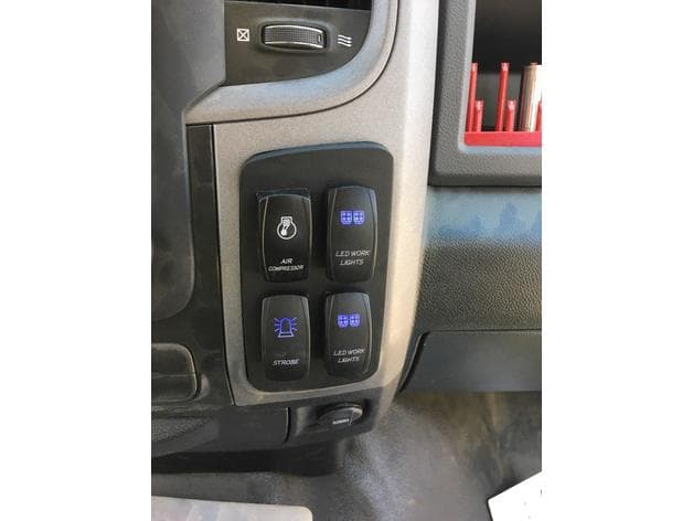 Ram 1500 Truck Dash Switch Mount - image 3 of 6