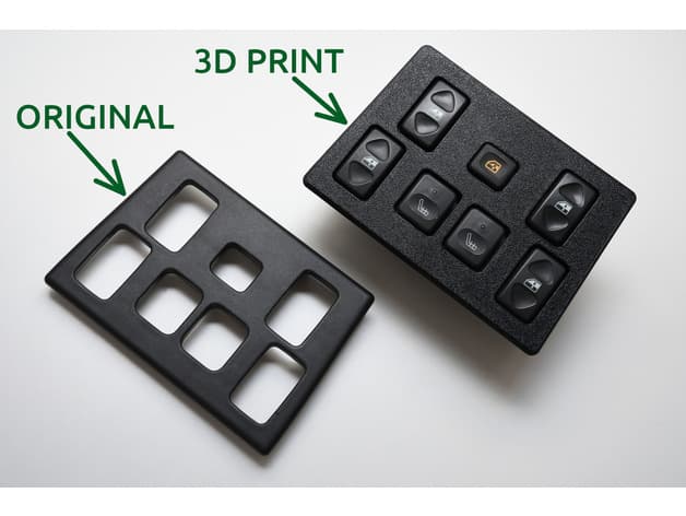 Land Rover Discovery 2 Window Switch Cover - image 5 of 6