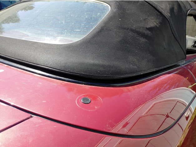 Antenna delete hole plug for Saab 9-3 convertible - image 3 of 4