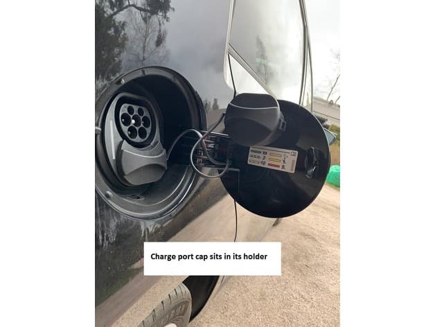 Charge port cap holder (SEAT Mii Electric, Skoda Citigo-e, Volkswagen e-up!) - image 2 of 6