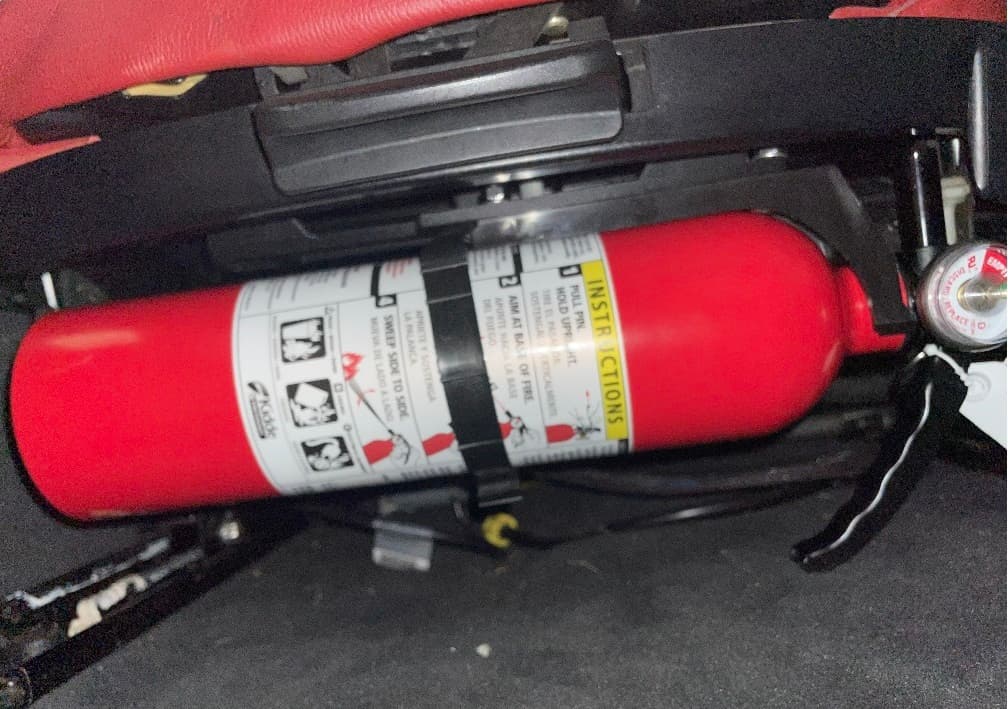 BMW Z4 (E85) Fire Extinguisher Bracket - image 2 of 2